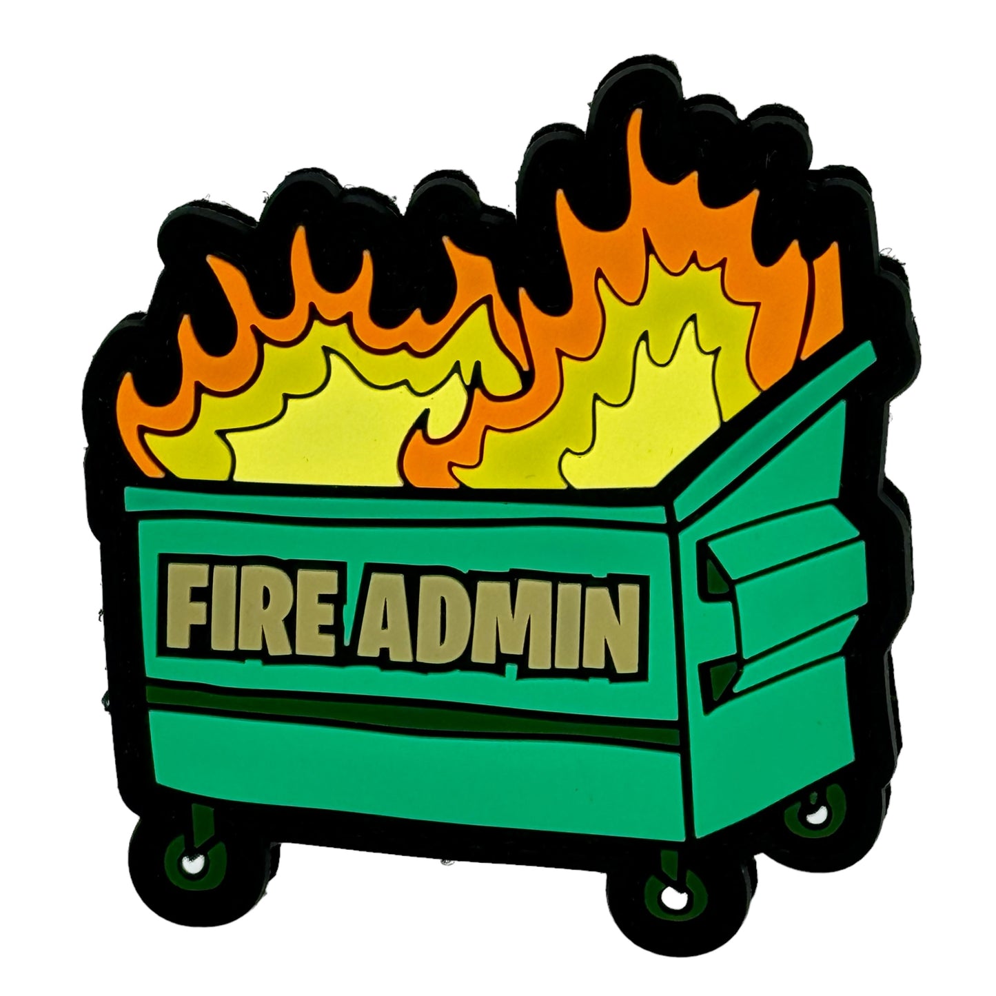 Fire Admin PVC Patch