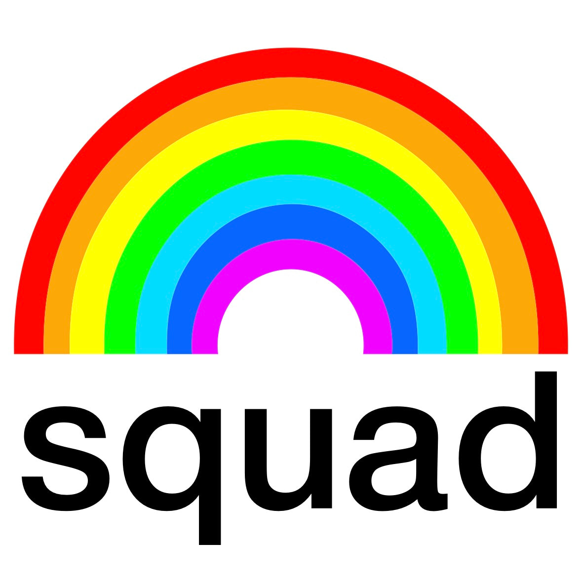 Rainbow Squad Sticker