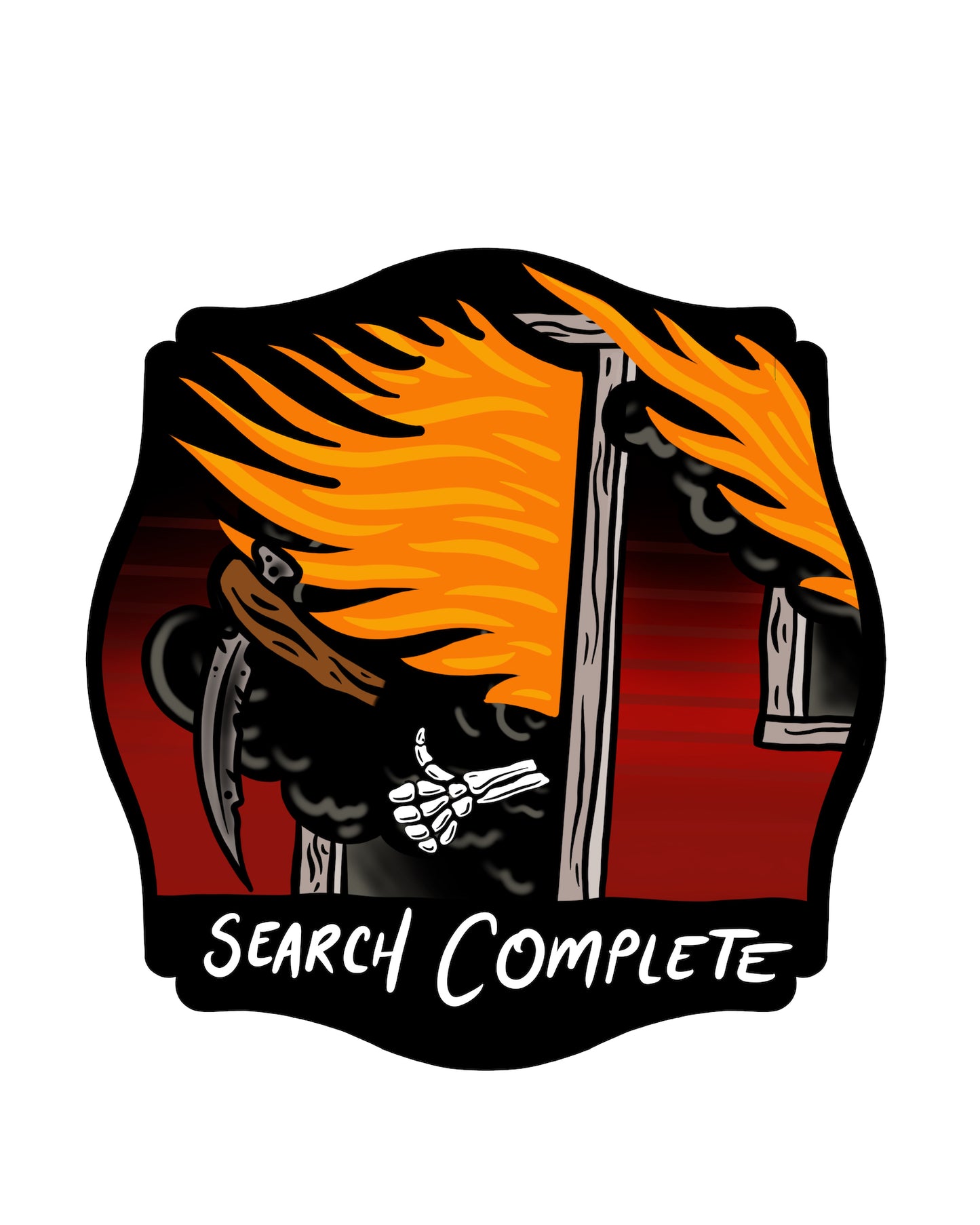 Search Complete Sticker