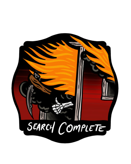 Search Complete Sticker